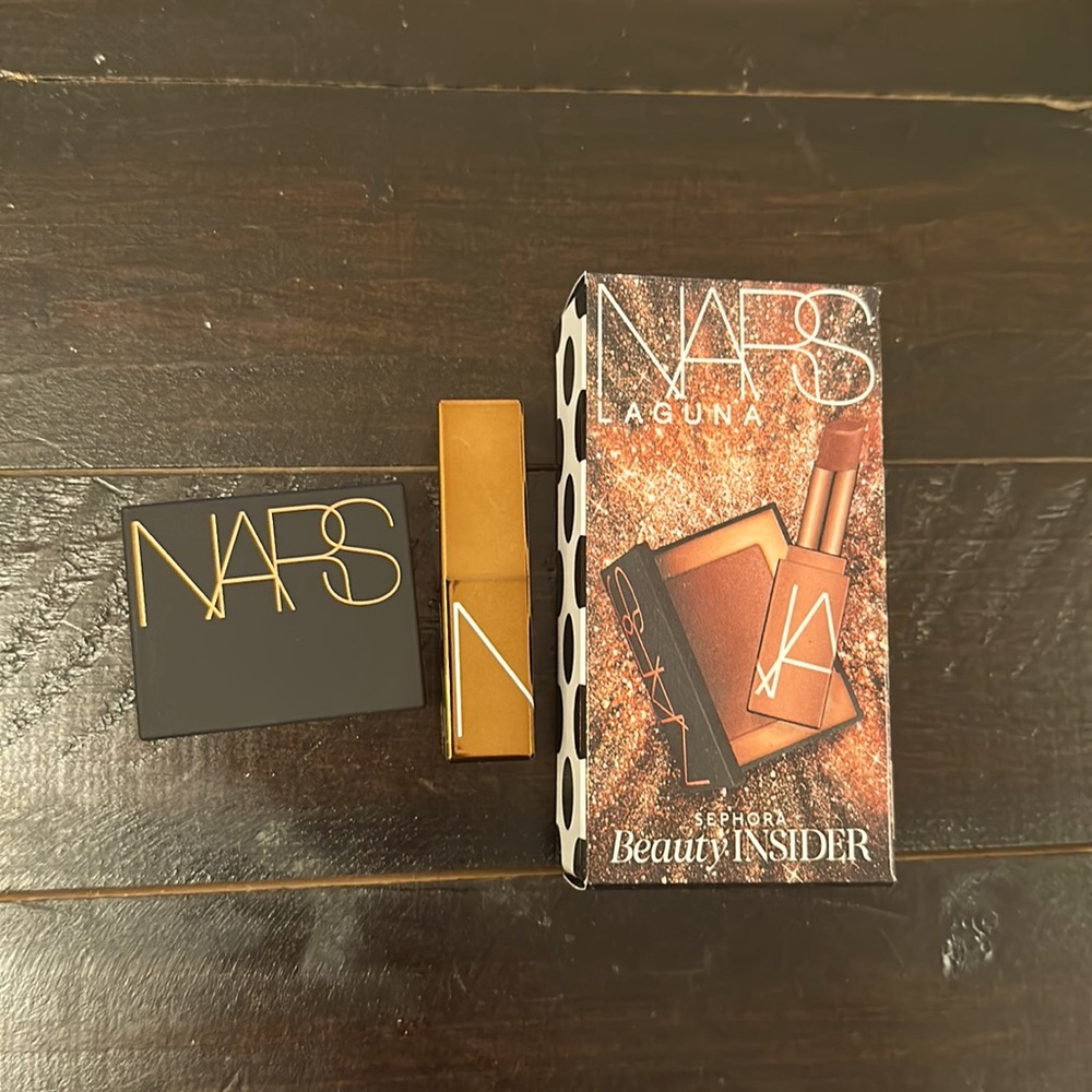 Brand new NARS travel size Bronzing Powder & Lipstick